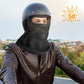 UV Cycling Mask with Eyeglass Holes