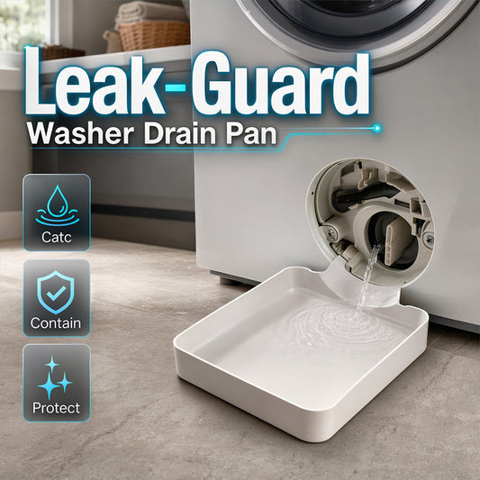 🌟LAST DAY SALE!! 🎁✨Universal Front-Load Washing Machine Drain Pan