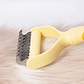Dual-Sided Pet Grooming Rake