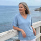 Women's V-Neck Casual Short Sleeve Top