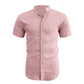 Men's Summer Stand Collar Short Sleeve Shirt