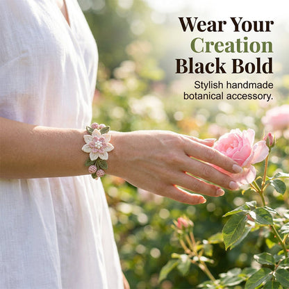Nature-Inspired DIY Crochet Bracelet Kit