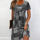 Women's Casual Patchwork Pattern Dress
