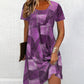 Women's Casual Patchwork Pattern Dress