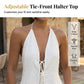 Sexy Backless Halter Top and Shorts Set