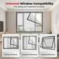 DIY Self-Adhesive Window Screen