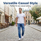 High-Stretch Double-Stitched Men's Jeans
