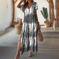 Women’s Causal V-Neck Gradient Dress