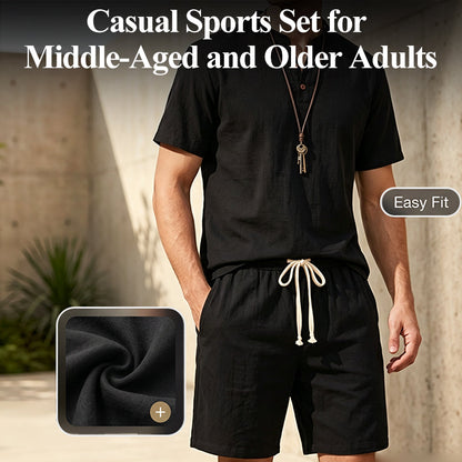 Men's Breathable Summer Lounge Set
