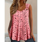 Women's Summer Floral Print Tank Top