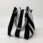 🏆👜🌴Striped Knit Bucket Handbag