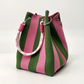 🏆👜🌴Striped Knit Bucket Handbag