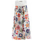 Stylish women's sleeveless dress with a print
