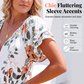 Women Casual V Neck Floral Print