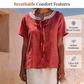 Women's Elegant Lace Tie Neck Top
