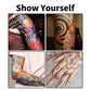 10-Color Temporary Tattoo Markers Set