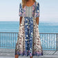 Women’s Elegant Bohemian Print Dress