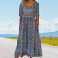 Women’s Elegant Bohemian Print Dress