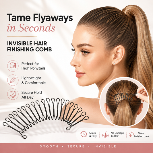 💖BUY 1 GET 1 FREE💖Flexible Invisible Grip Flyaway Hair Comb