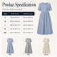 Women’s Casual Striped Relaxed Fit Dress