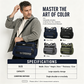 Men's Large Capacity Multi-Pocket Crossbody Bag