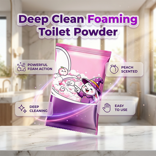 🍑🌟Automatic Foaming Toilet Bowl Cleaner Powder
