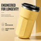 3-in-1 Rechargeable Self-Stirring Mug