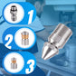 Rotary High-Pressure Sewer Jetting Nozzle