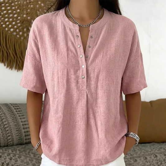 Women's Casual Solid Color Blouse