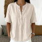 Women's Casual Solid Color Blouse