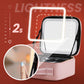 💝Portable Makeup Bag with LED Mirror