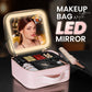💝Portable Makeup Bag with LED Mirror
