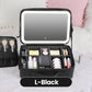 💝Portable Makeup Bag with LED Mirror