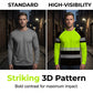 Men's Printed Round-neck Long-sleeve Shirt