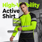 Men's Printed Round-neck Long-sleeve Shirt