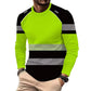 Men's Printed Round-neck Long-sleeve Shirt