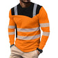 Men's Printed Round-neck Long-sleeve Shirt