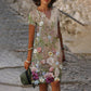 Women's Charming Loose Bold Print Dresses