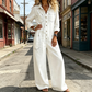 Women's Casual Long Sleeve Denim Jumpsuit
