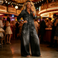 Women's Casual Long Sleeve Denim Jumpsuit