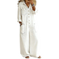 Women's Casual Long Sleeve Denim Jumpsuit