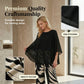 Wemon's Elegant Flowy Top & Printed Pants Set