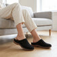 Women's Perforated Slip-On Platform Mules