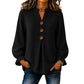 Women's Elegant V-Neck Ruffle Sleeve Blouse