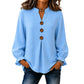 Women's Elegant V-Neck Ruffle Sleeve Blouse