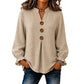 Women's Elegant V-Neck Ruffle Sleeve Blouse