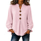 Women's Elegant V-Neck Ruffle Sleeve Blouse