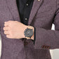Bold Dial Analog Watch with Date Function
