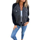 🎁New Arrivals 50% OFF💥Women's Creative Denim Splicing Jacket 🧥 – Edgy Streetwear for Daily Cool Looks