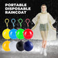 🥳2026 HOT SALE🥳💞50K+ SOLD! ☔🎁 BUY 1 GET 1 FREE! Mini Ball Shape Disposable Raincoat – Ultra‑compact ball packaging fits in any bag, purse or glove box. Waterproof & easy to use – always ready for sudden showers! 🌧️✨